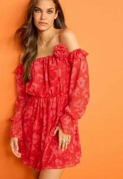 Next Long Sleeve - Vestido Informal - Red -Tienda barata Ulla Popken 6b4e60709b2845358ff7ff2560842cb9