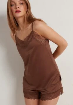 Tank- Camiseta De Pijama - Earth Brown -Tienda barata Ulla Popken 6dbdcb27001d47838267dd59c5862669