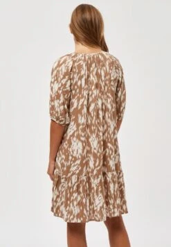 Peppercorn Edita- Vestido Informal - Ermine Brown Print -Tienda barata Ulla Popken 6e29945142674e78a813b669e288944d