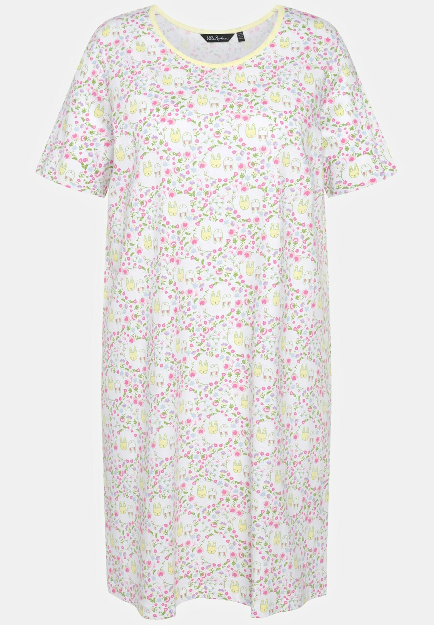 Ulla Popken Camisón - Light Yellow Multi 6 Ulla Popken Camisón - Light Yellow Multi - Imagen 4