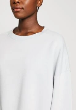 WEEKDAY Wide Oversize- Sudadera - Washed Light Blueish Grey -Tienda barata Ulla Popken 71d6531912454142912625b553b27836