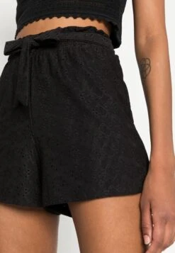 Vila Vikawa Hw Belt /Su/Ka - Shorts - Black -Tienda barata Ulla Popken 71eeba4d32cb44759acaa532abc2bedd