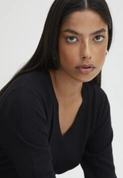 Ichi Ihkava - Vestido De Punto - Black -Tienda barata Ulla Popken 73da15eafec445d2b0aa9002a6e2e7a1