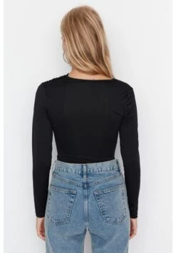 Trendyol Camiseta De Manga Larga - Black 8 Trendyol Camiseta De Manga Larga - Black -Tienda barata Ulla Popken 75aaf98727f44fae86395c095744828e