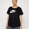 Nike Sportswear Tee - Camiseta Estampada - Black -Tienda barata Ulla Popken 75f56a0bac6a406abeceb1dd558e6648