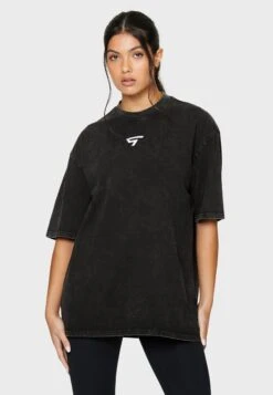 Sp Mid Pump Cover Oversize - Camiseta Estampada - Acid Black