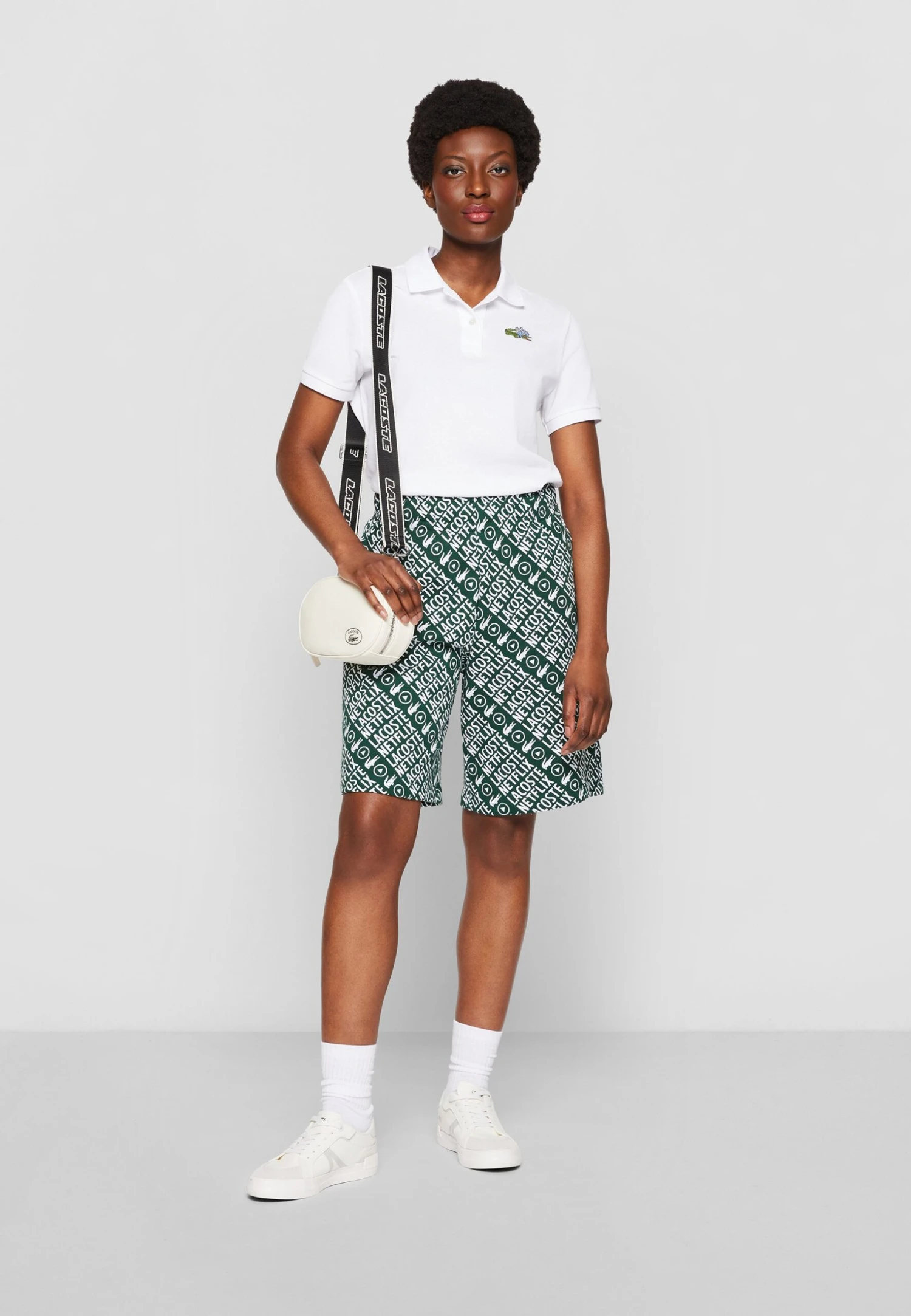 Lacoste X Netflix - Polo - White 4 Lacoste X Netflix - Polo - White - Imagen 2
