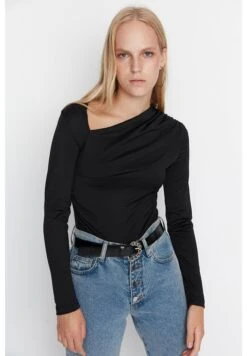 Trendyol Camiseta De Manga Larga - Black 10 Trendyol Camiseta De Manga Larga - Black -Tienda barata Ulla Popken 7bba2b3f9fc04cea8638702d1dd3039b