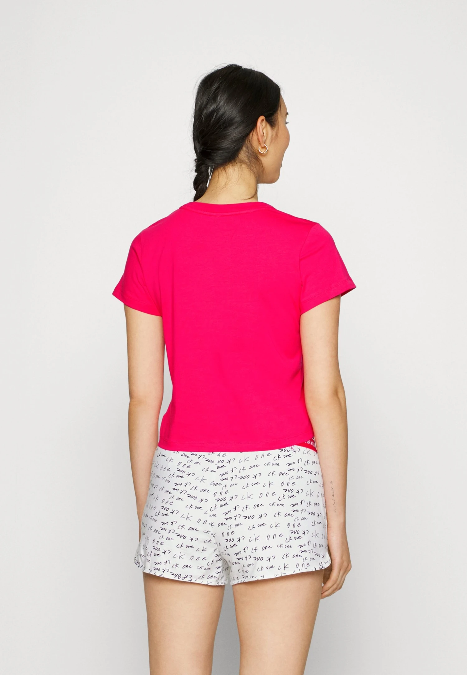 Short Set - Pijama - Pink/White 5 Short Set - Pijama - Pink/White - Imagen 3