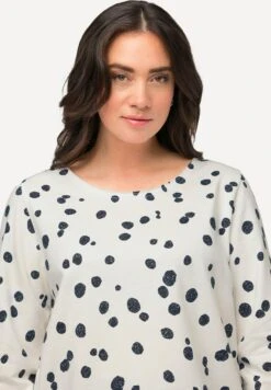 Ulla Popken Punkte Offenkantig Rundhals - Camiseta De Manga Larga - Offwhite 9 Ulla Popken Punkte Offenkantig Rundhals - Camiseta De Manga Larga - Offwhite -Tienda barata Ulla Popken 7f7da4182f3041bb923d7f30bb6fa625