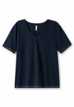 Sheego Camiseta Estampada - Nachtblau -Tienda barata Ulla Popken 8066e2fdf95a4afaa10d6983e6d8bda9