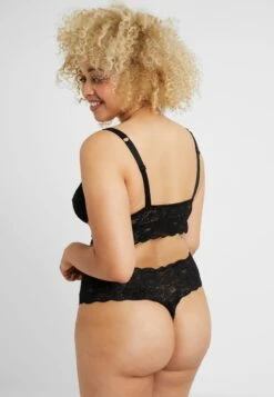 Cosabella Never Say Never Plus Sweetie Bralette - Top - Black -Tienda barata Ulla Popken 81419ac59b8f46a084bbf698688e806f