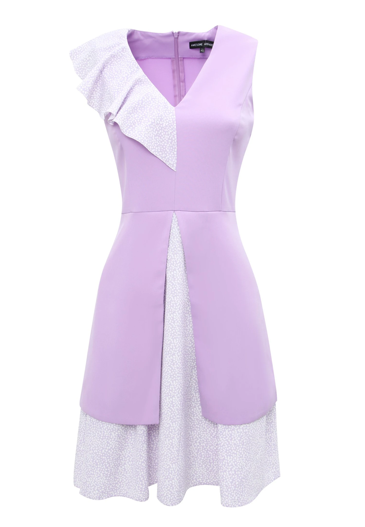 Vestido Informal - Lilac 8 Vestido Informal - Lilac - Imagen 6