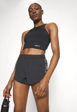 NEBBIA Short Pro Logo - Pantalón Corto De Deporte - Black -Tienda barata Ulla Popken 81da8b919c5d48be9d4af9a487f3d414