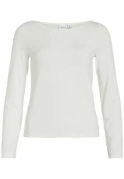 Vila Mit U-Boot-Ausschnitt - Camiseta De Manga Larga - Cloud Dancer -Tienda barata Ulla Popken 820e106dcf174376a90dfcdc96952071