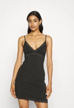 Anna Field 2 Pack - Camisón - Black/Grey -Tienda barata Ulla Popken 8442858fdc724c2aab0b7e433da644aa