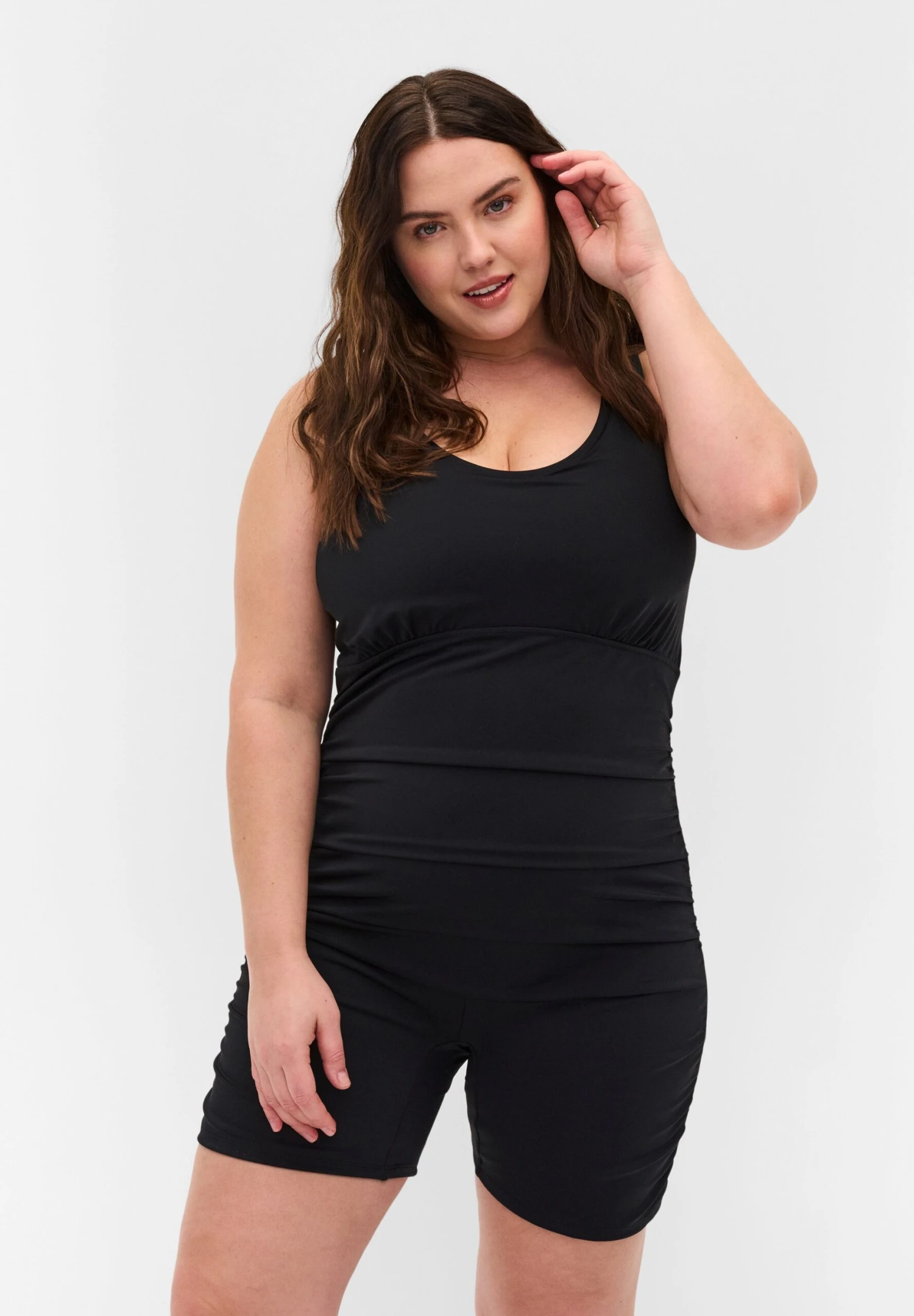 Zizzi With Leg - Bañador - Black 3 Zizzi With Leg - Bañador - Black