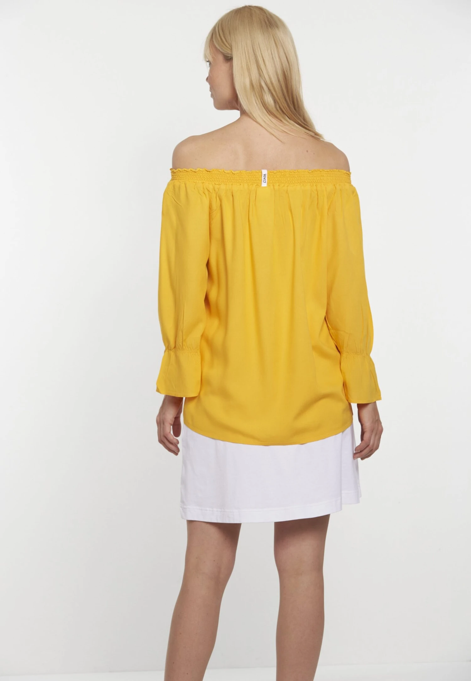 Camiseta De Manga Larga - Gelb 4 Camiseta De Manga Larga - Gelb - Imagen 2