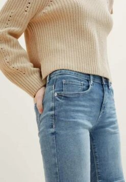 Tom Tailor Alexa- Shorts Vaqueros - Light Stone Wash Denim -Tienda barata Ulla Popken 86adacad568940e8a3b9b3ce59726544