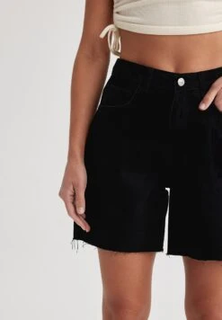 DeFacto Bermuda - Shorts Vaqueros - Black -Tienda barata Ulla Popken 86d802d0825b4d66b8f9cb7e84167186