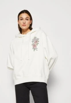 Replay Sudadera - Natural White -Tienda barata Ulla Popken 88097b27744f4d8e8588ad514ffc5f2e