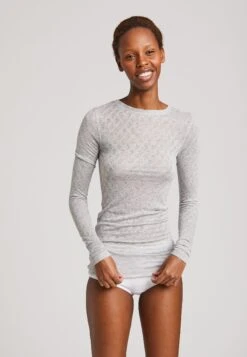 Fermi - Camiseta De Pijama - Light Grey Melange