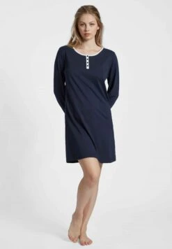 S.Oliver Langarm - Camisón - Dark Blue