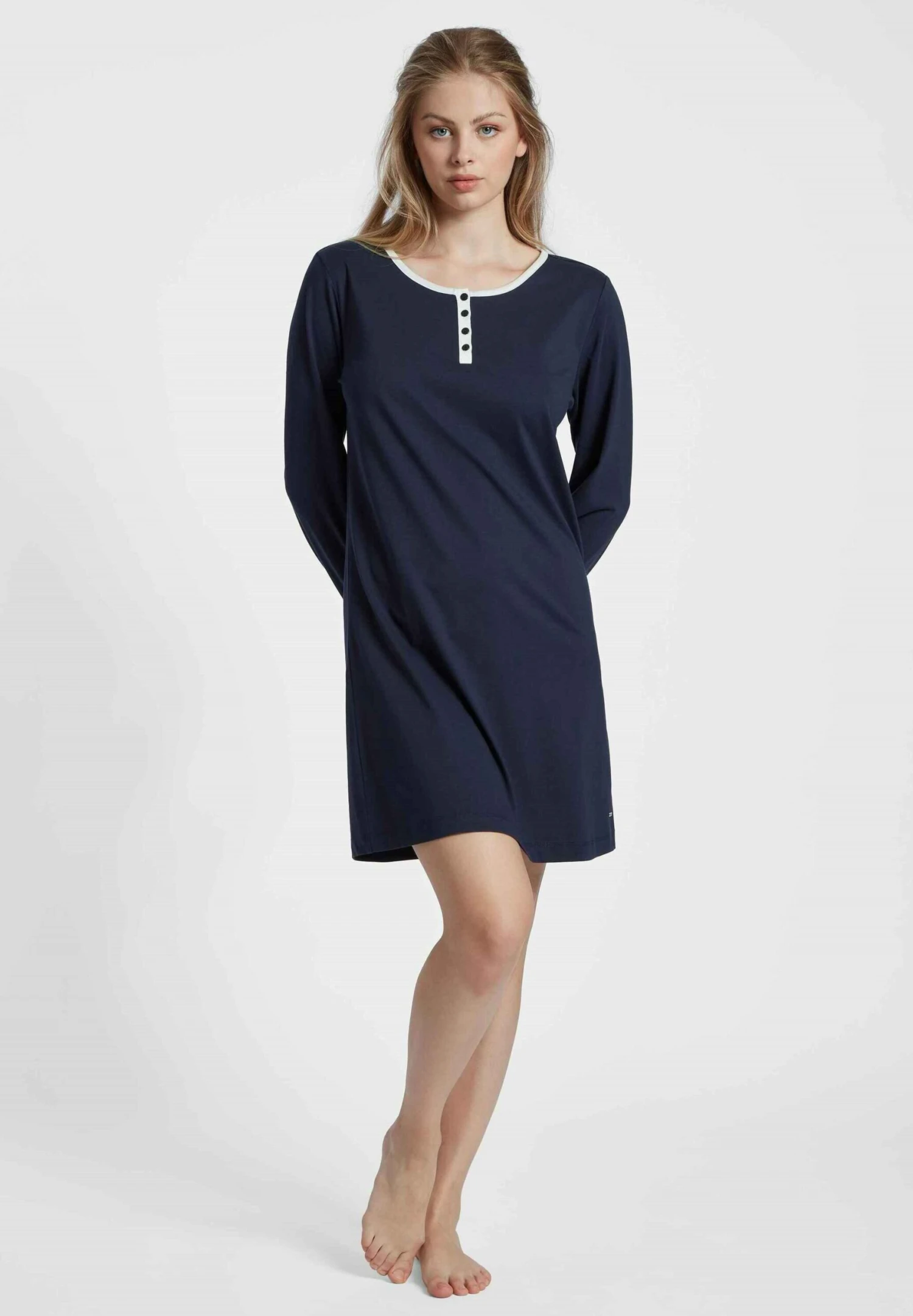 S.Oliver Langarm - Camisón - Dark Blue 3 S.Oliver Langarm - Camisón - Dark Blue