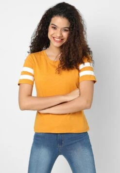 Cherry - Camiseta Estampada - Yellow