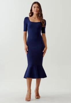 Tussah Clara - Vestido De Tubo - Navy Blue
