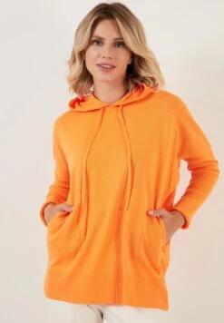LELA Regular Fit - Jersey Con Capucha - Orange 14 LELA Regular Fit - Jersey Con Capucha - Orange -Tienda barata Ulla Popken 8b257a50d32d427d84fc6cb3a85105f2