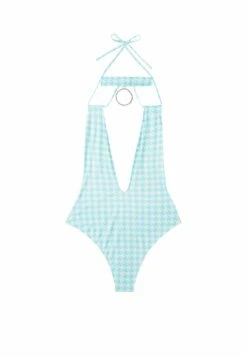 Sparkling Jewels - Bañador - White Houndstooth Print -Tienda barata Ulla Popken 8c9bb32ff5914202b2d8c18c56c78f3b