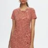 Vestido De Punto - Coral