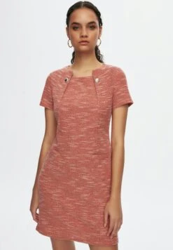 Vestido De Punto - Coral