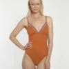 Olympia Bañador - Orange -Tienda barata Ulla Popken 8d86f8015603491080f8d0e68c151d06