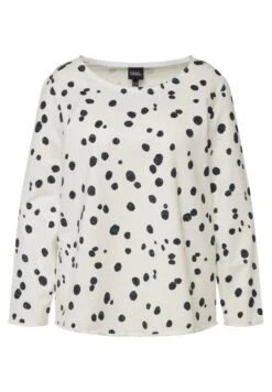 Ulla Popken Punkte Offenkantig Rundhals - Camiseta De Manga Larga - Offwhite 11 Ulla Popken Punkte Offenkantig Rundhals - Camiseta De Manga Larga - Offwhite -Tienda barata Ulla Popken 8ecc3a47e5e340f18da841881e880609