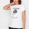 'Wildflower' Slogan- Camiseta Estampada - White -Tienda barata Ulla Popken 90e5536b77f74f95aa996c17ffb0032a