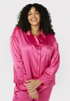 Curve Hot Long - Pijama - Bright Pink -Tienda barata Ulla Popken 92c67d9f39a84bbba5f155aa8f78a65a