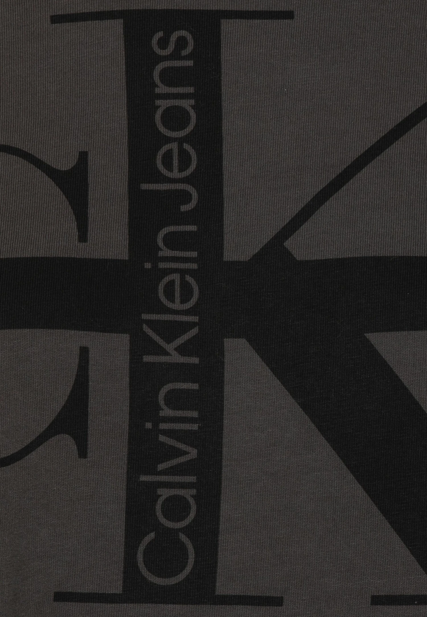 Calvin Klein Jeans Monologo Long Sleeves Tee - Camiseta De Manga Larga - Industrial Grey 5 Calvin Klein Jeans Monologo Long Sleeves Tee - Camiseta De Manga Larga - Industrial Grey - Imagen 3