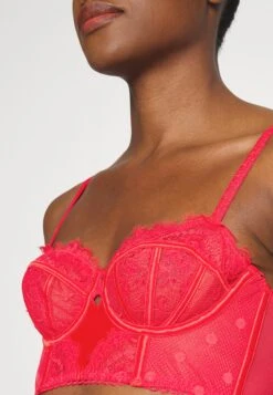 Marks & Spencer Linea Lace - Sujetador Balconette - Red -Tienda barata Ulla Popken 93c7a2f4bbd344d486cd92df4d0e5a20