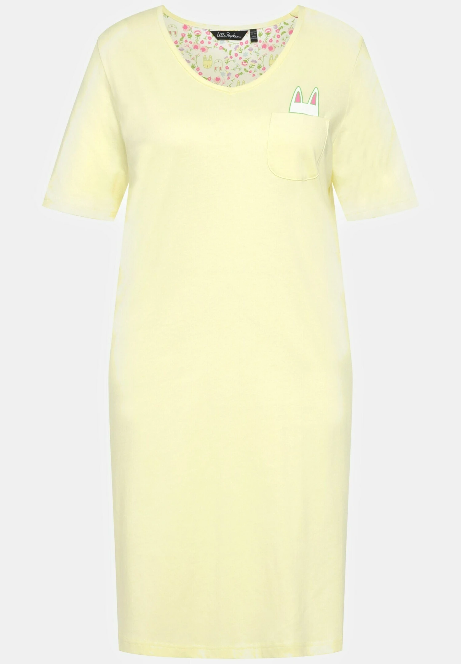 Ulla Popken Camisón - Light Yellow Multi 7 Ulla Popken Camisón - Light Yellow Multi - Imagen 5