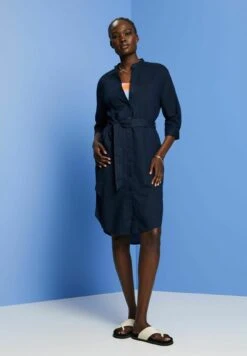 ESPRIT Vestido Camisero - Navy -Tienda barata Ulla Popken 954b6a7ba1354c00a19c5489df6dc46c