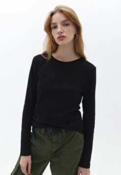 Aus- Camiseta De Manga Larga - Black