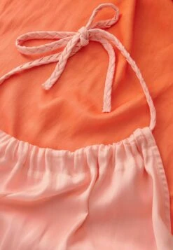 Next HalterStandard - Vestido Largo - Orange Pink Ombre -Tienda barata Ulla Popken 9661b7ab527947e182b9eee57680903b