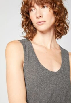 American Vintage Jacksonville - Top - Anthracite Chine -Tienda barata Ulla Popken 9769c1866db5412d8223a7b06989a645