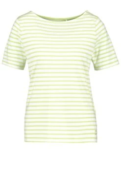 Gerry Weber 1/2 Arm Gestreiftes - Camiseta Estampada - Grün Ecru Weiss Ringel 11 Gerry Weber 1/2 Arm Gestreiftes - Camiseta Estampada - Grün Ecru Weiss Ringel -Tienda barata Ulla Popken 979094d79747453bbffc7a0bea4269ec