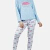 Set - Pijama - Bleu -Tienda barata Ulla Popken 99b4be78a43a4d489ae9f00c921dbf6f