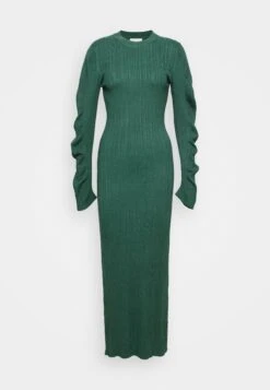 Holzweiler Daria Dress - Vestido De Cóctel - Dark Green -Tienda barata Ulla Popken 99ec0d0955c44a5fb75405fe4aee49fc