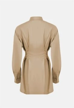 OW Collection Ella - Vestido Camisero - Nude -Tienda barata Ulla Popken 9a2597f6dd154910815e465af24fe5bf