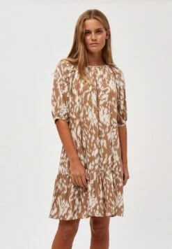 Peppercorn Edita- Vestido Informal - Ermine Brown Print